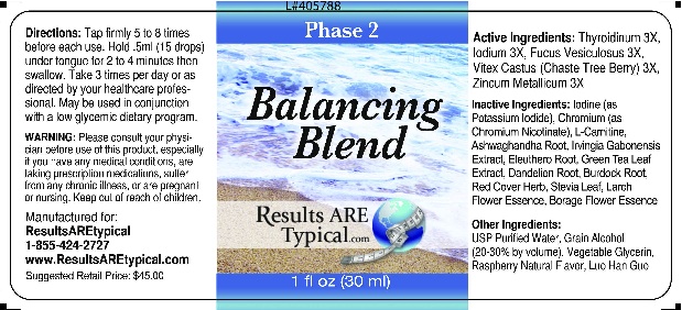 Phase 2 Balancing Blend Label